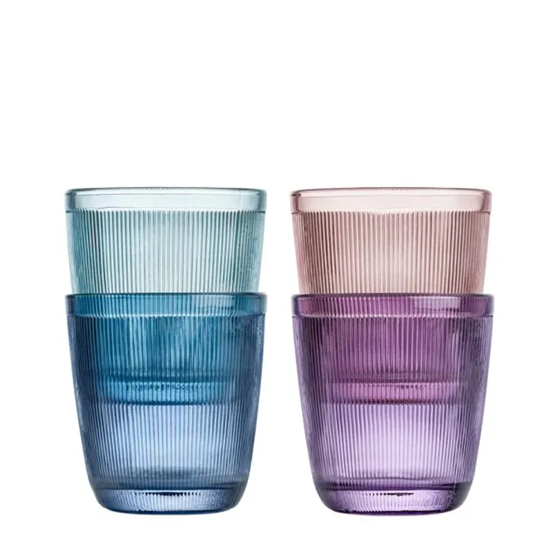 Siri Glass 20cl 4pk, farget Hadeland Glassverk