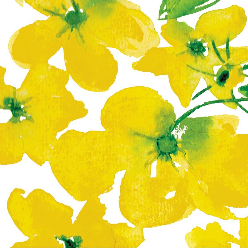 Middagsservietter Blomster 