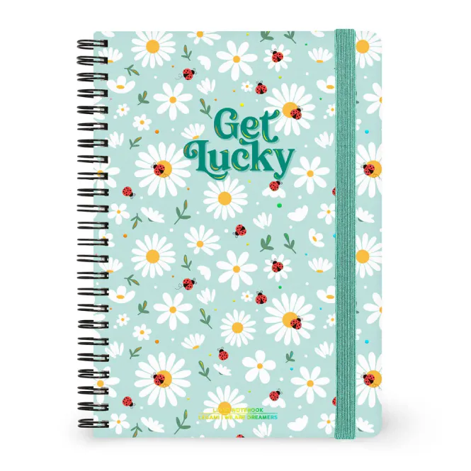 Hovedbilde Notatbok Spiral A5 Get Lucky  Marihøne