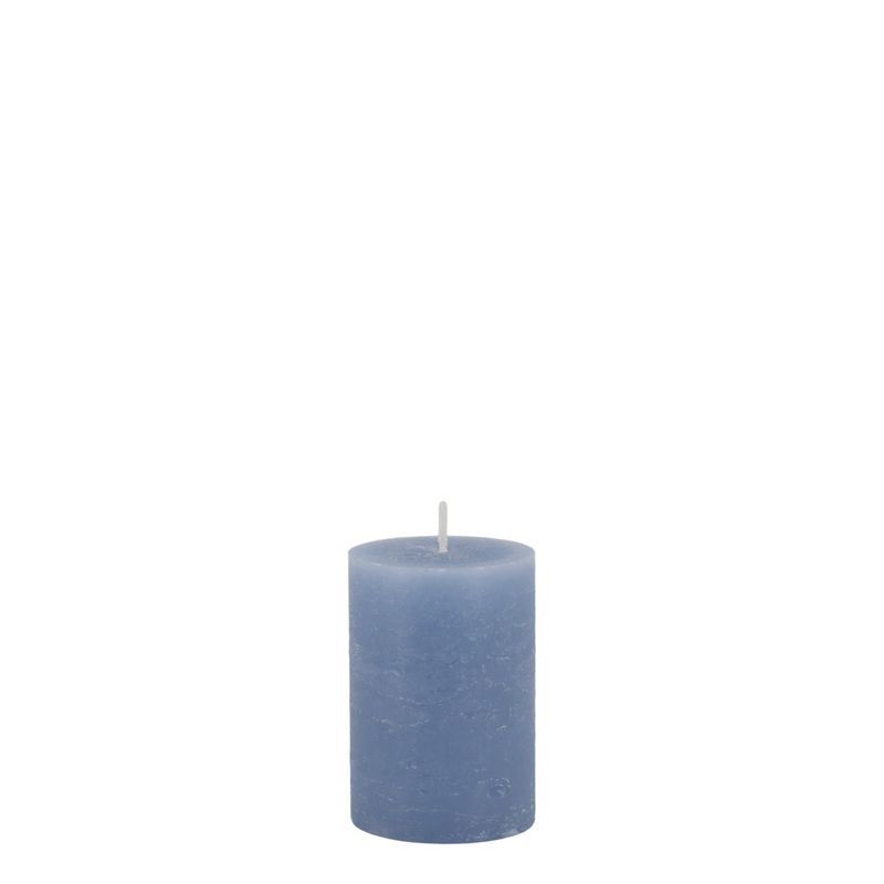 Macon kubbelys rustikk – sky blue (H10 / Ø7 cm)