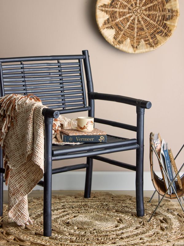 Bloomingville Coen loungestol 2 stk – sort bambus