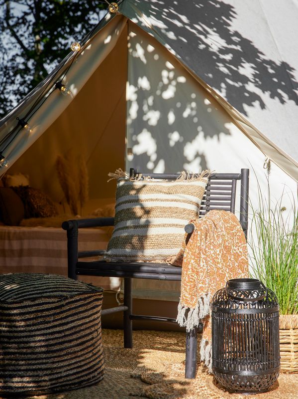 Bloomingville Coen loungestol 2 stk – sort bambus