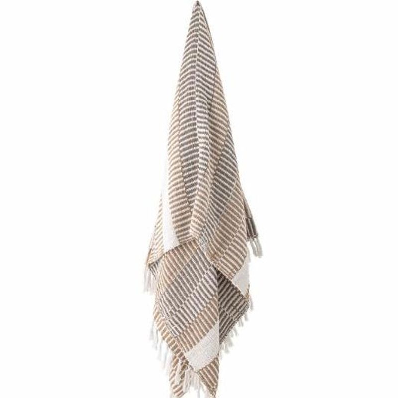 Bloomingville pledd Isnel Plaid, 160x130 cm
