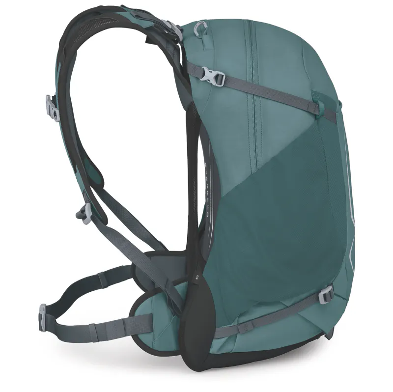 Superlett dagstursekk Hikelite 26 fra Osprey, Cascade Blue
