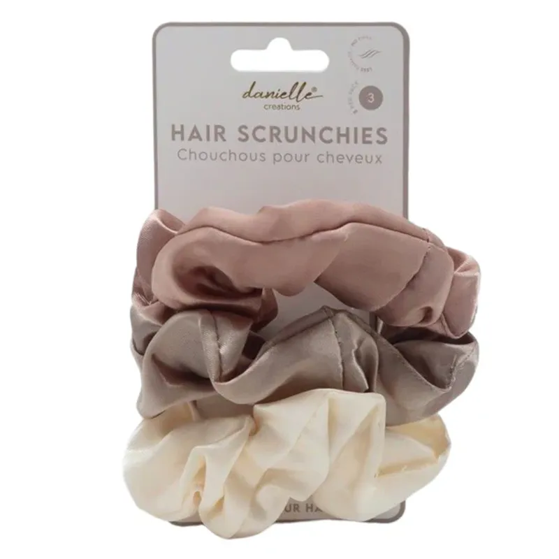 Danielle Hair Scrunchies - 3pk