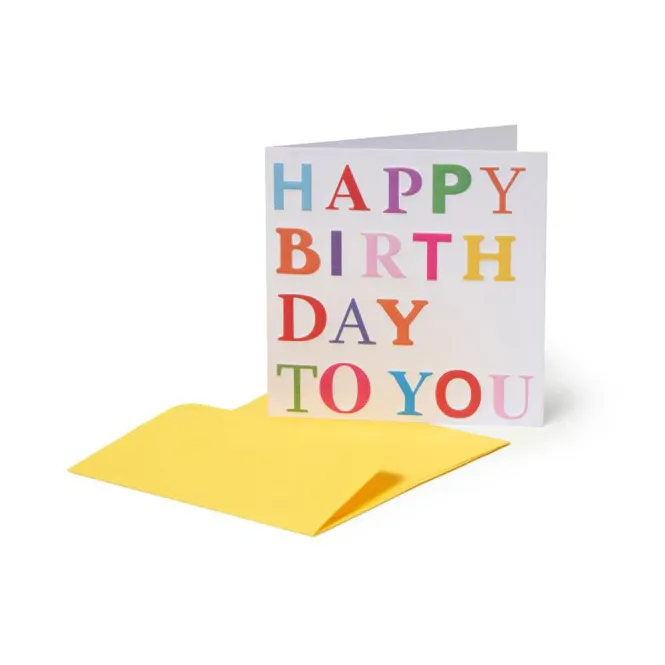 Hovedbilde Bursdagskort S Happy Birthday To You