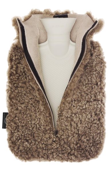 Hovedbilde Varmtvannsflaske i ekte saueskinn Skinnwille, ...