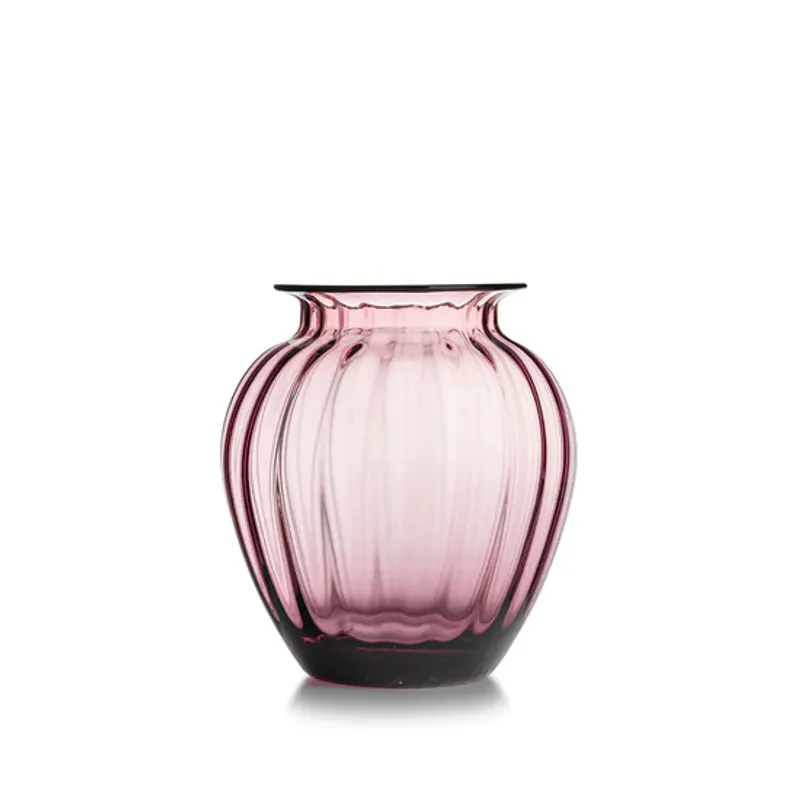 Emily Vase 23cm Rosa Optikk