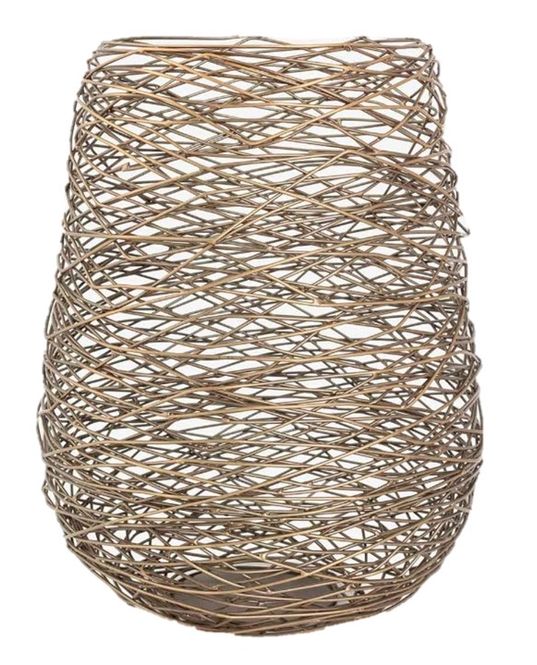 Hovedbilde Halvor Bakke Nest Lyslykt Metalltråd, stor