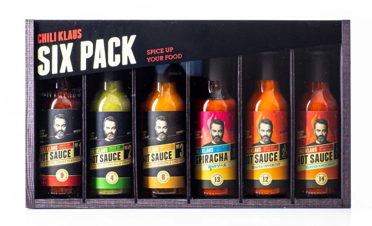 Chili Klaus The Rack Gaveeske Hot Sauce Hyttemani.no