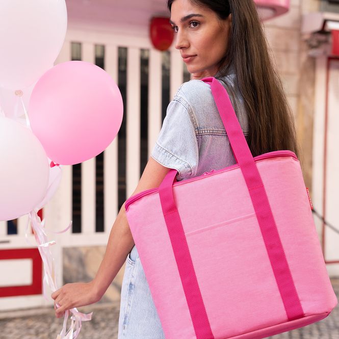 Hovedbilde Reisenthel Kjølebag Thermoshopper 15L Twist Pink