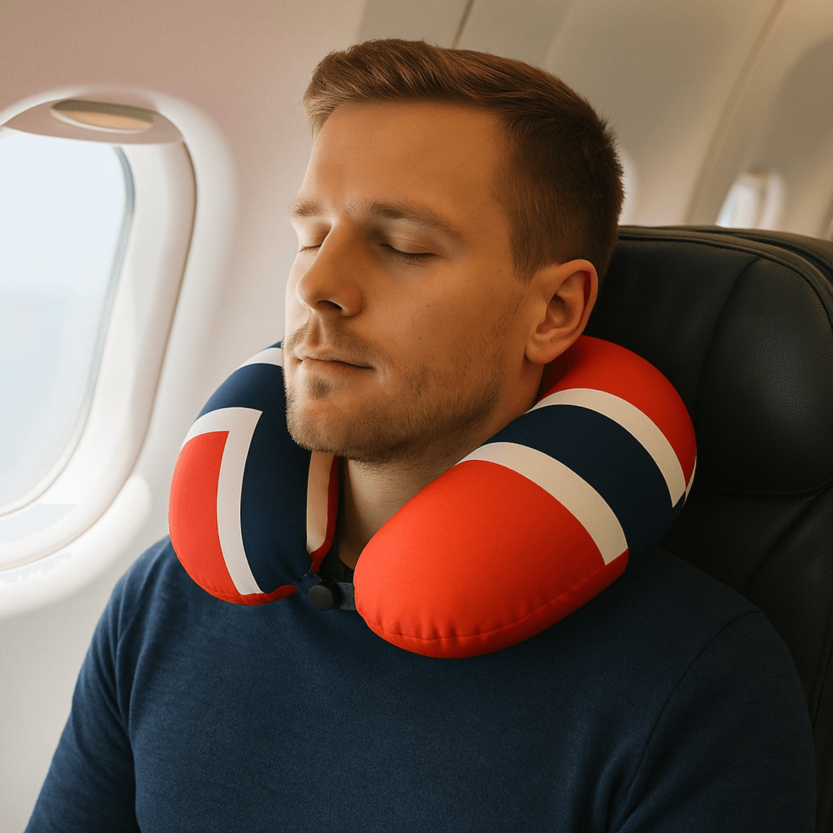 Nakkepute Voyager Memory med norsk flagg