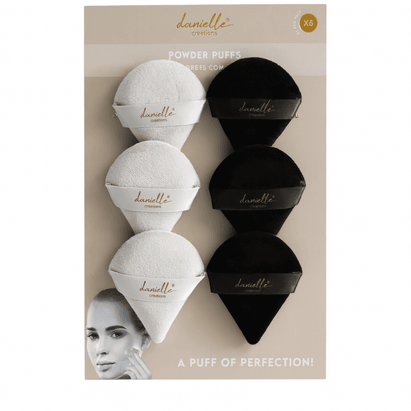 Hovedbilde Danielle Creations Powder Puffs – 6 stk 