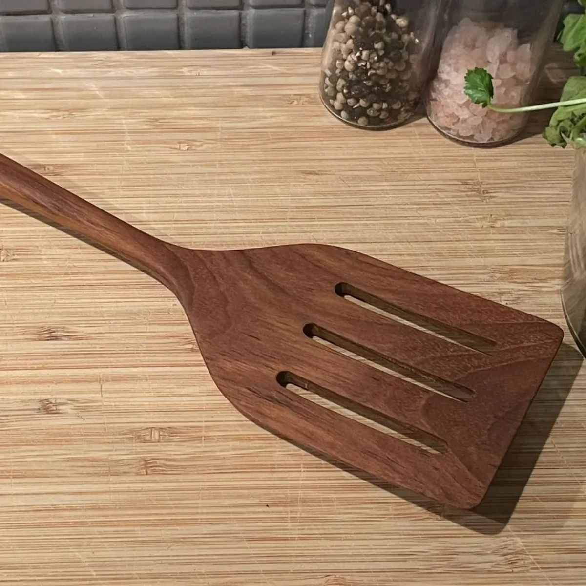 Belle stekespade, teak