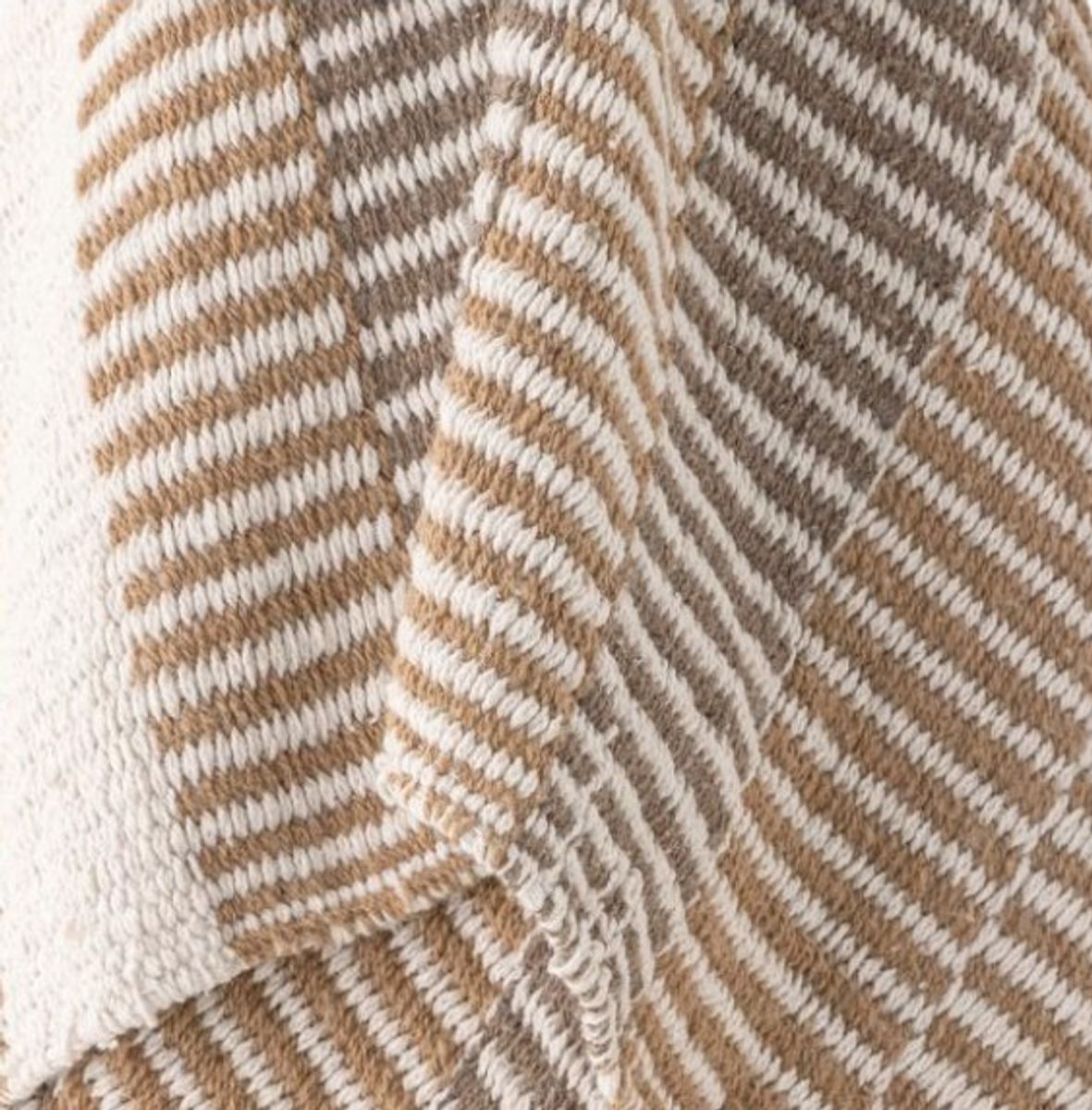 Bloomingville pledd Isnel Plaid, 160x130 cm