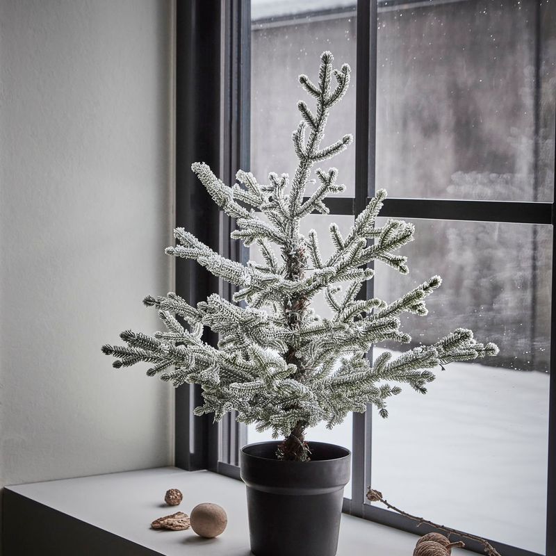 House Doctor Juletre med Ledlys Natur, høyde 70 cm