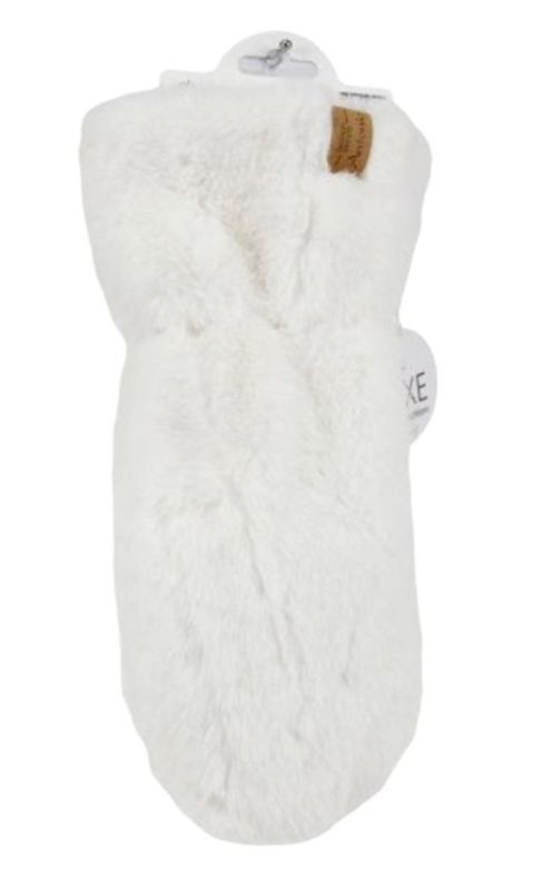Pelsvotter Super Fluffy, hvit