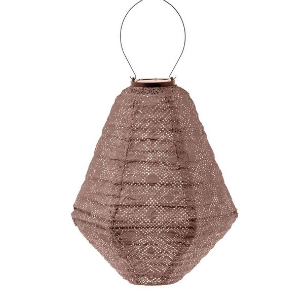 Hovedbilde Lumiz Solcelle Led Lykt Can 30 Mosaic Mocha ...