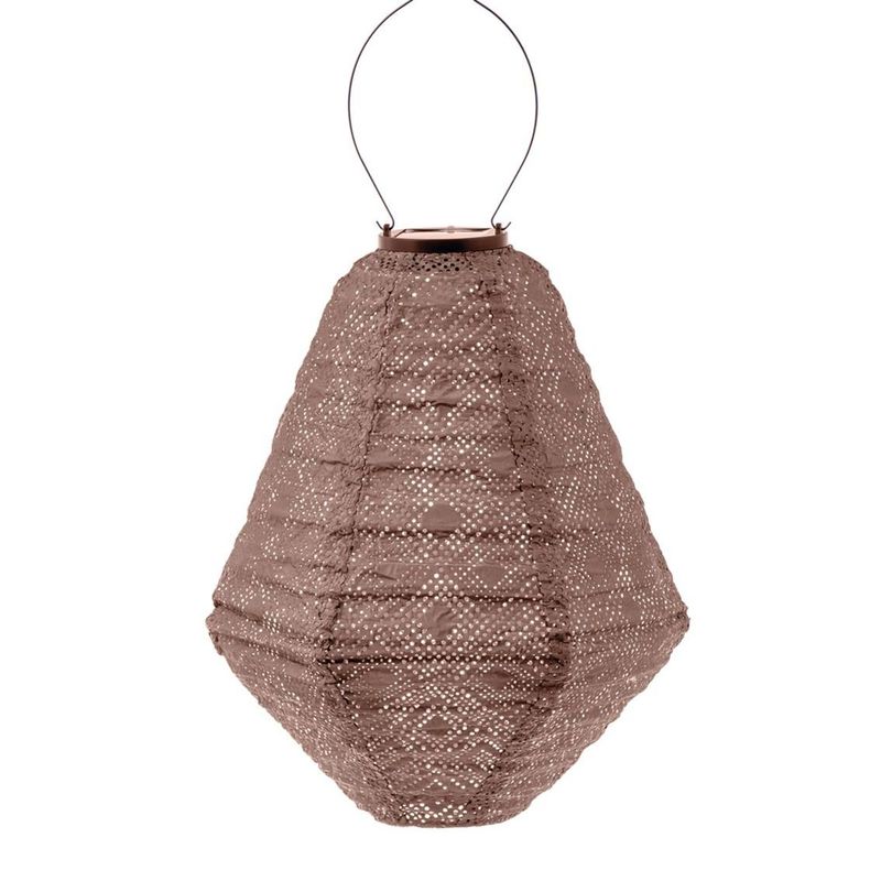 Lumiz Solcelle Led Lykt Can 30 Mosaic Mocha Mousse