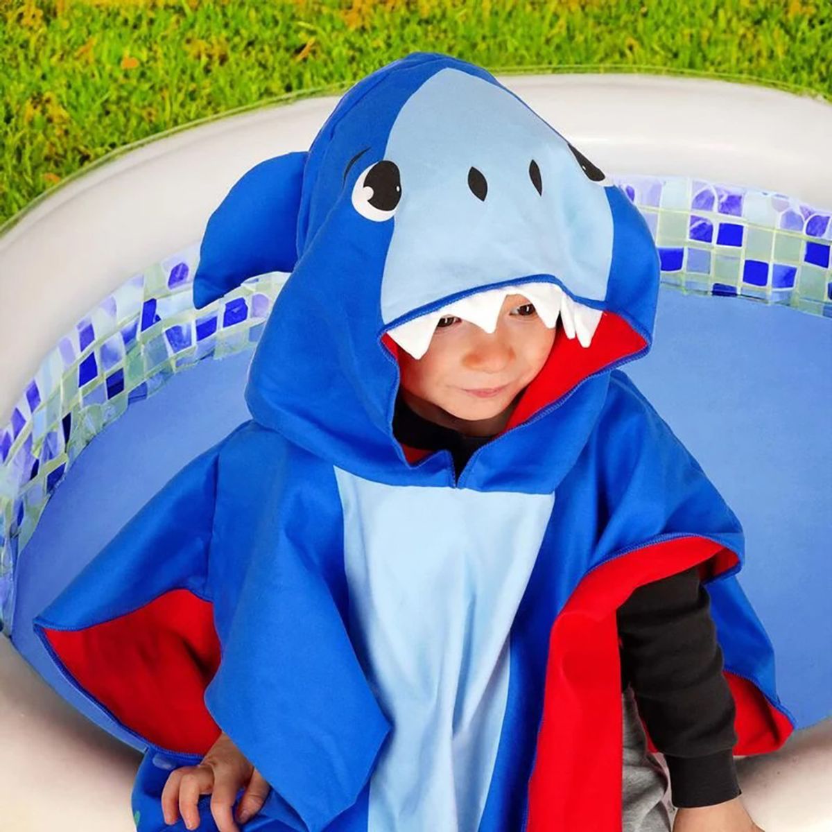 Badeponcho Shark fra Legami