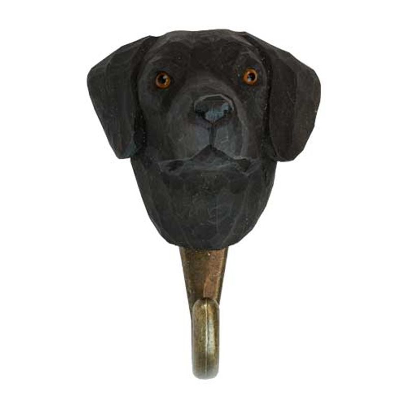 Håndskåret Krok – Labrador Retriever  Wildlife Garden