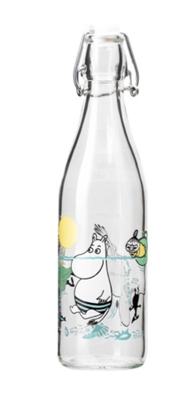 Mummi Glassflaske 0,5L - i vannet