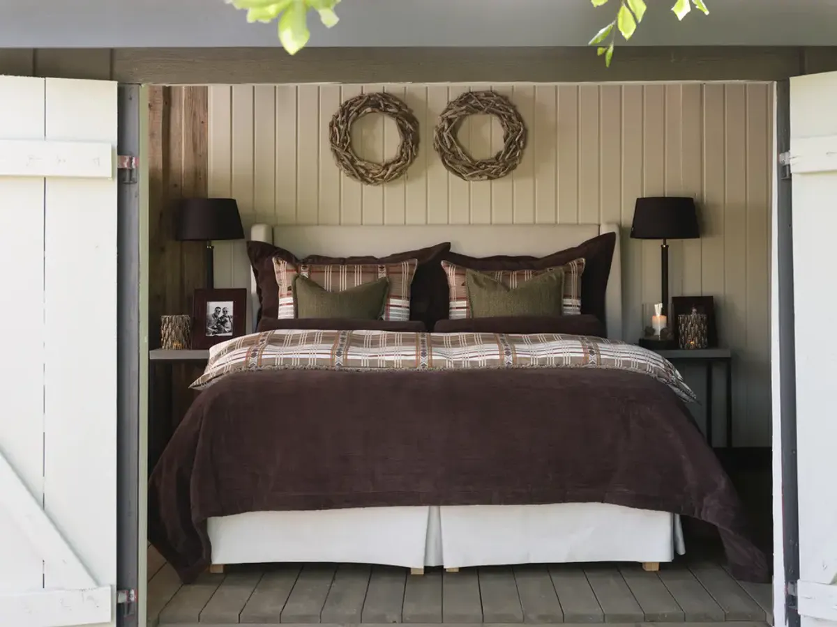 Halvor Bakke Matterhorn sengesett, 140x200 Beige / Pure cashmere