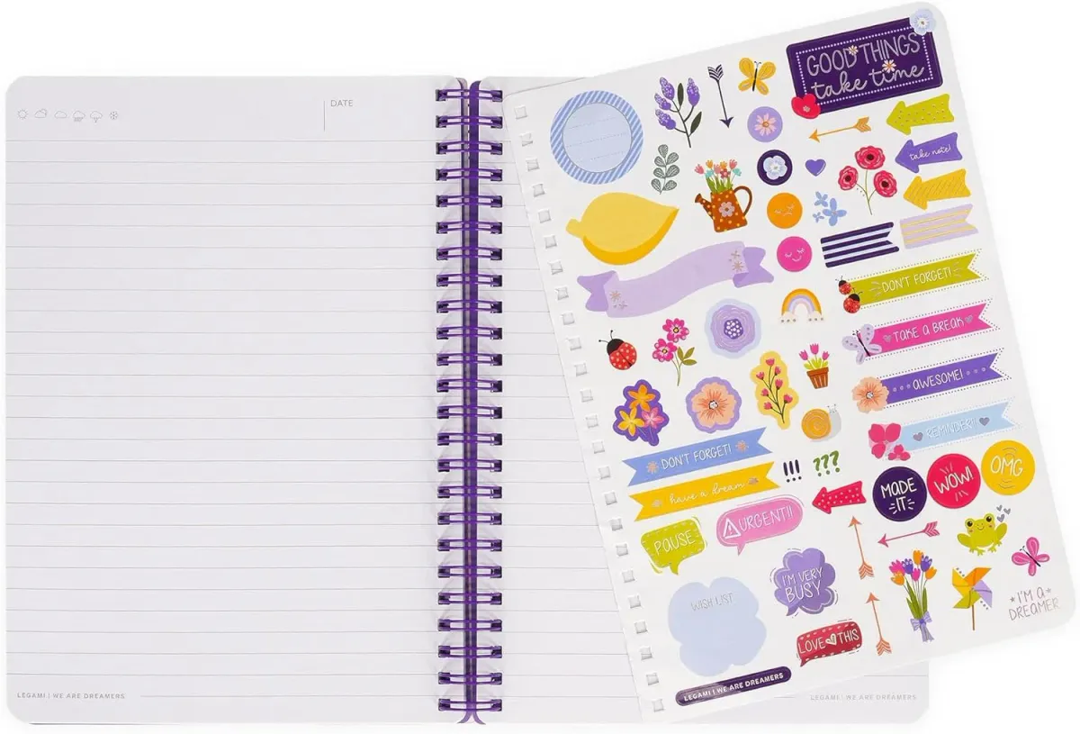 Notatbok Spiral A5 Flowers