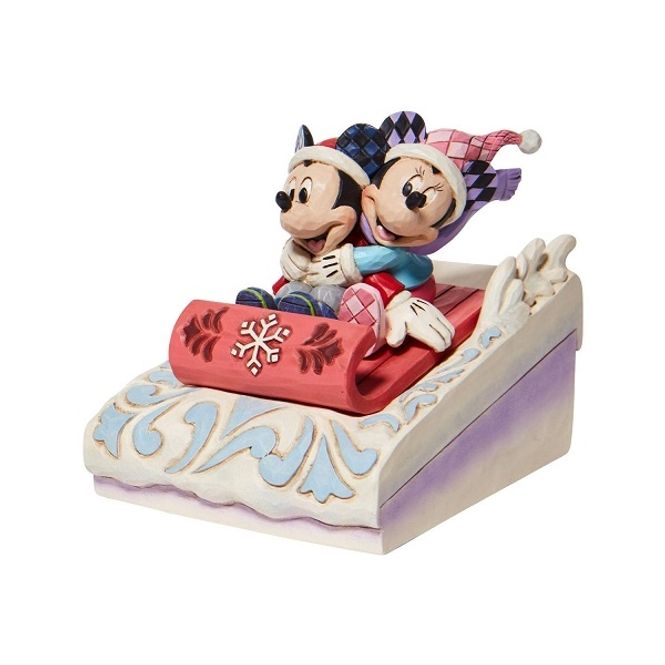 Hovedbilde Disney Julefigur - Slede Mikke & Minni Mus 11,5 ...