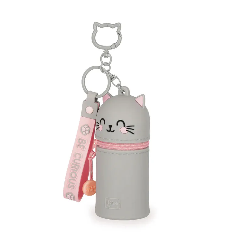 Mini Kawaii Kitty  – Søt mini pung med nøkkelring