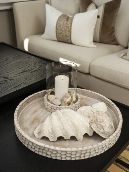 Hovedbilde Halvor Bakke Pret lyslykt, hvit