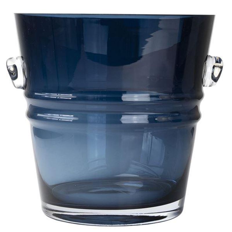 Magnor THE BUCKET lykt/vase 24 cm – blå