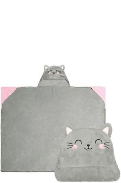 Hovedbilde Koseteppe Katt m/hette