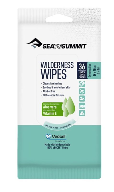 Sea To Summit Wilderness Wipes 36pk