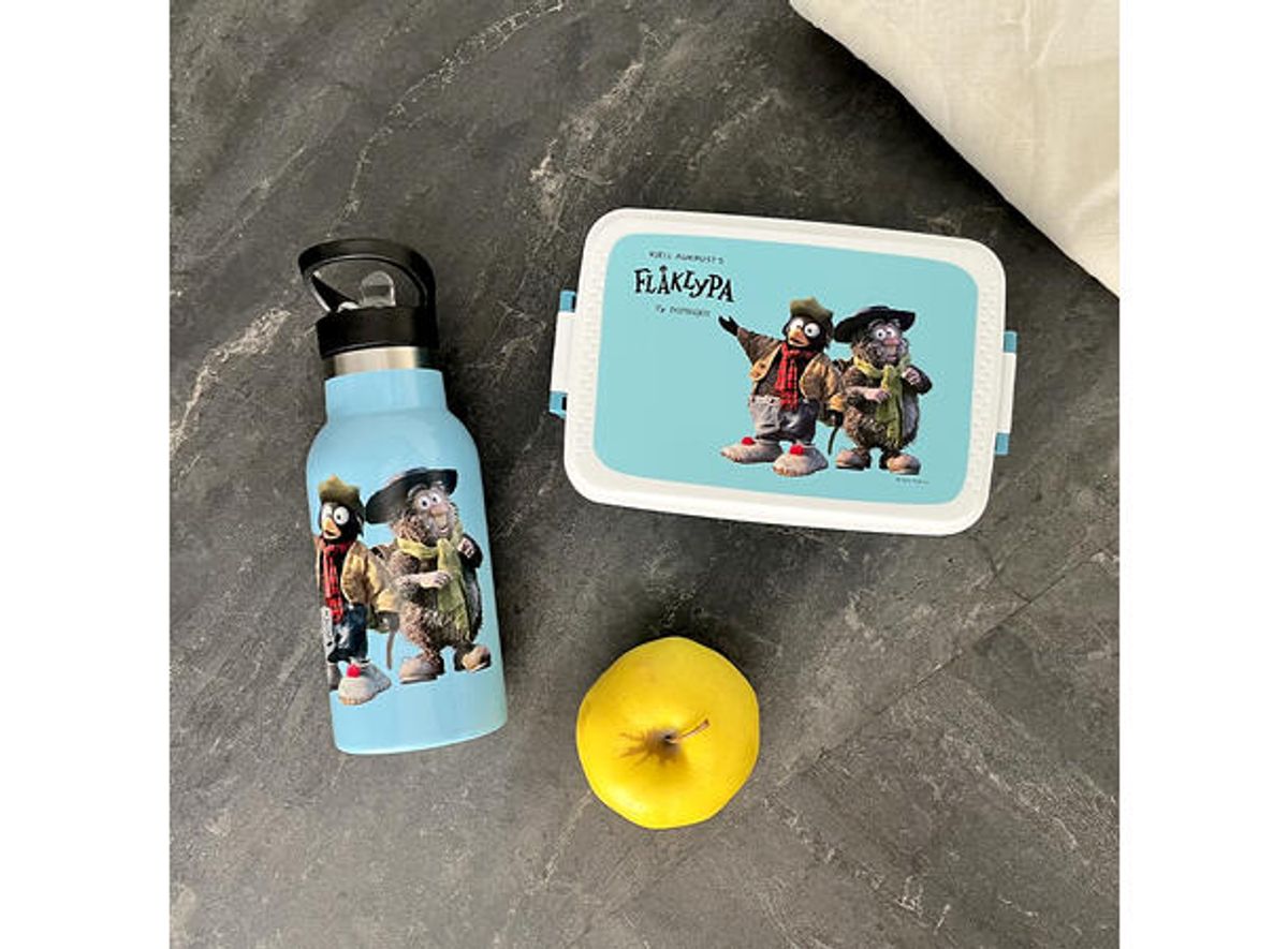 Flåklypa matboks Blå, Ludvig & Solan