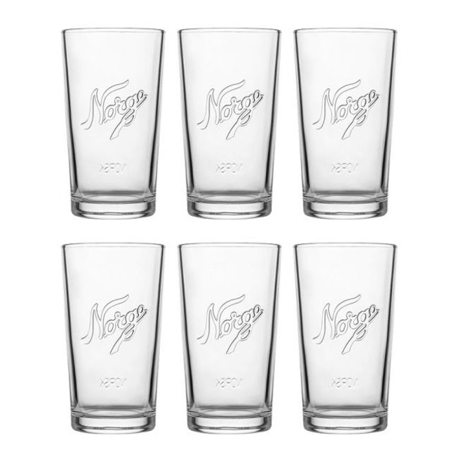 Hovedbilde Kjøkkenglass 400ml 6pk Norgesglasset