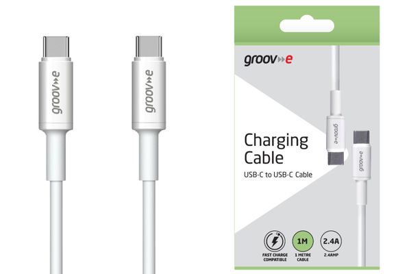Hovedbilde Groove Ladekabel USB-C til USB-C 1m 