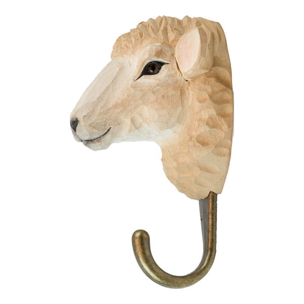 Hovedbilde Håndskåret Krok – Sau Wildlife Garden