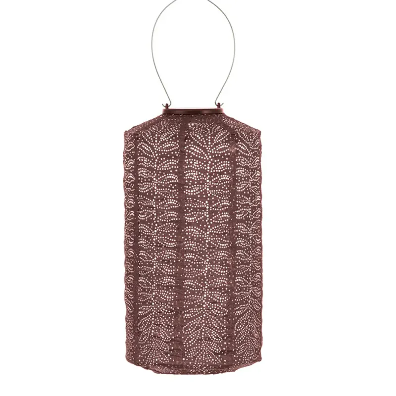 Lumiz Solcelle Led Lykt Cylinder 18 Folia Plum