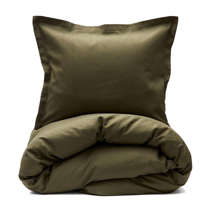 Hovedbilde Sengesett i 100% satinvevd bomull X 2 - 150 x 210 ...