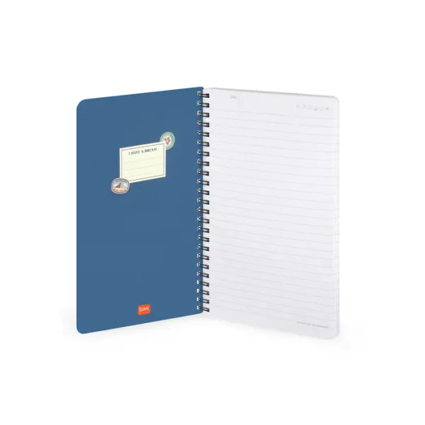 Hovedbilde Notatbok Spiral A5 Travel Sticker