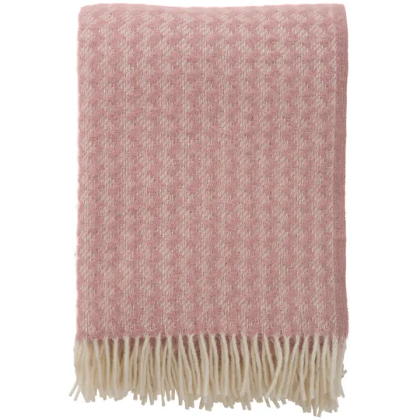 Hovedbilde Pledd Palazzo, Rose garden i 100 % lammeull fra ...