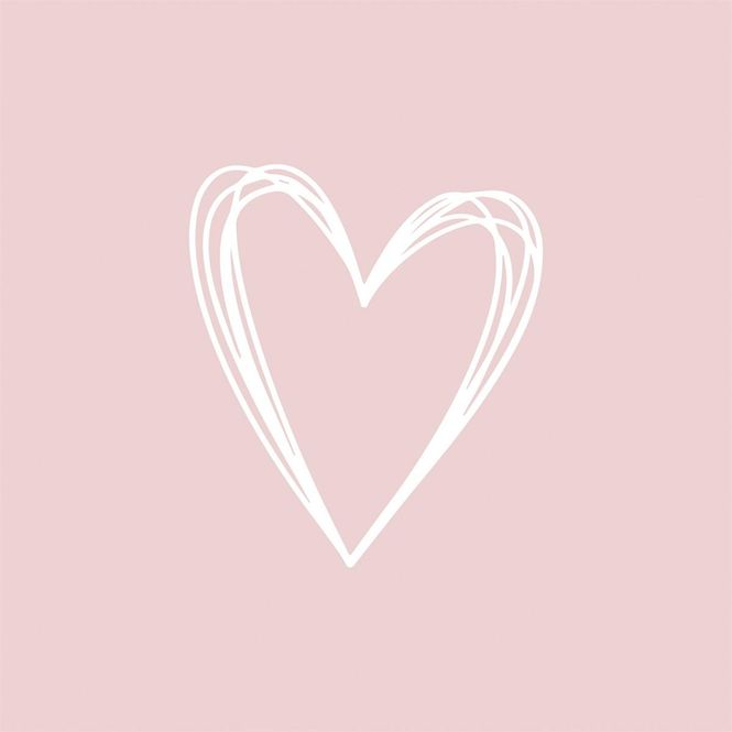 Hovedbilde Middagsservietter Pure Heart Rosè fra PPD 