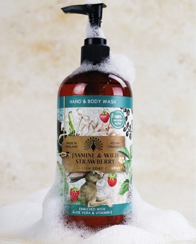 Flytende Såpe - Jasmine & Strawberry